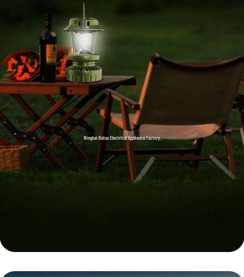Portable Solar & Kerosene Rechargeable Camping Light for Home & Outdoor Use