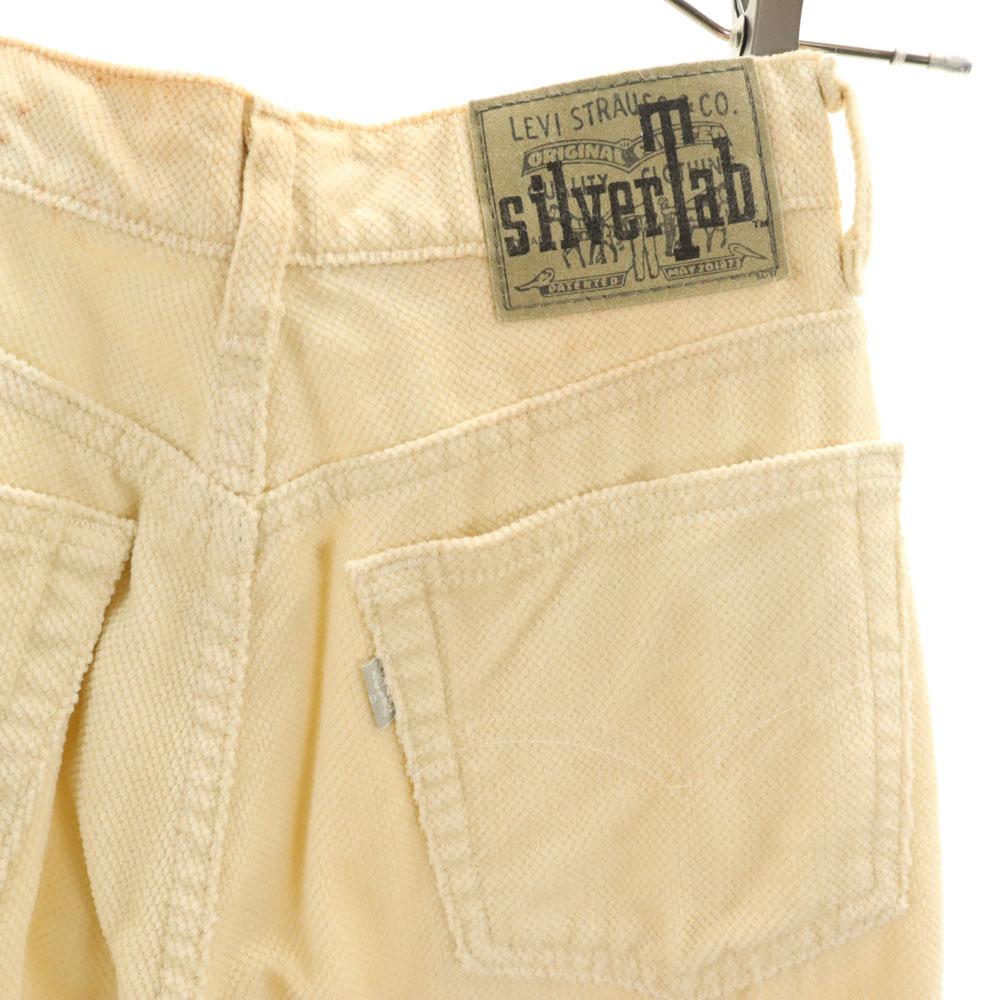 Levi's 90s Unused Silver Tab Old Deadstock Flare pants W27 Ivory Women Used