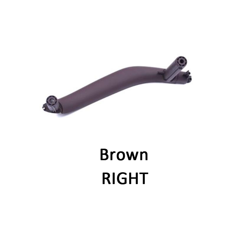 

Бежевый, черный, коричневый автомобильный левый и правый внутренний подлокотник двери, панель с ручкой, накладка для BMW X5 X6 2014-2018 F15 Brown Right