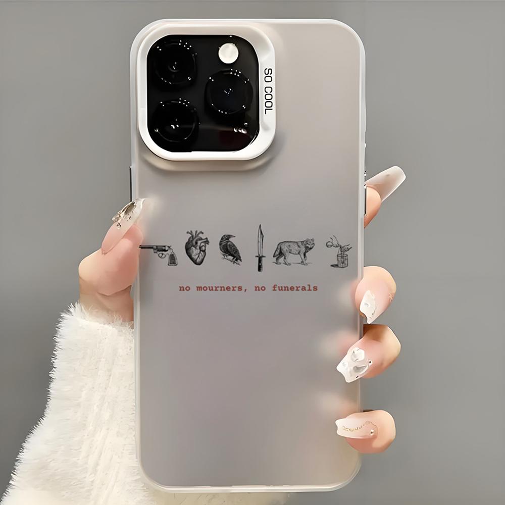 Six Of Crows Phone Case  Phone Case For iPhone 14 16 15 11 12 13 Pro Max Mini Plus Shockproof Cover