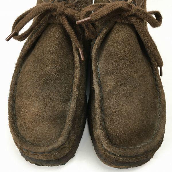 Regal Tricker’s Moccasin Boots Size 25.5 Crepe Sole Dark Brown Suede Men’s(USED)