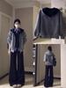 Jimo Women's Hoodie Jacket, Autumn/Winter 2026, Warm Velvet Zipper Style