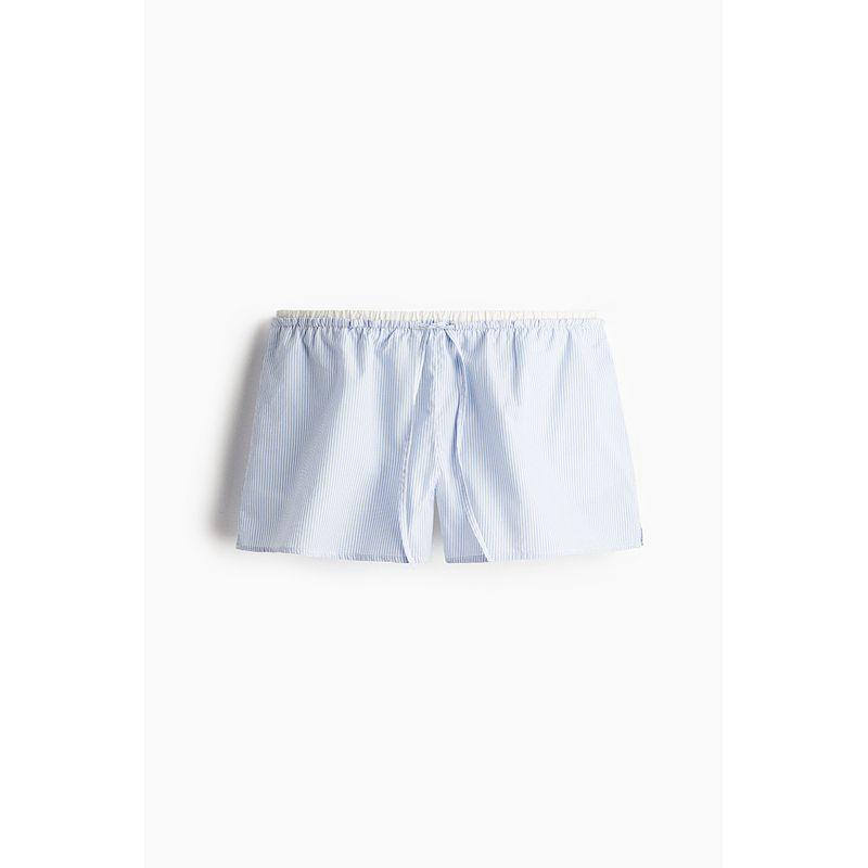 

HM Women clothes Shorts 2025 Summer New Cotton Poplin Shorts 1288640