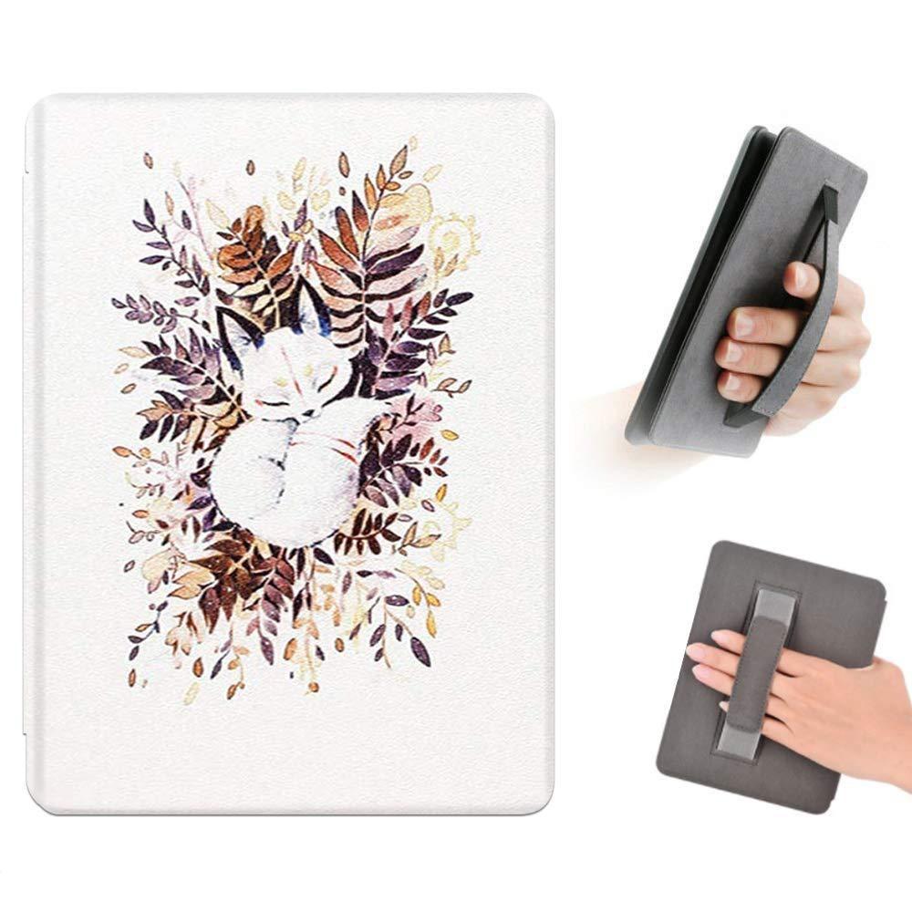 TPU Silicone for Kindle 2024 Cover for Paperwhite 12 7 Inch KPW with Hand Strap and Back Stand