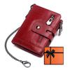 Coin Large Coin Card Made by a Wallet Business Red Men's Wallet, Women's Wallet, Bi-fold Wallet, Purse, Capacity, Wallet, Storage, Popular, Top-Class