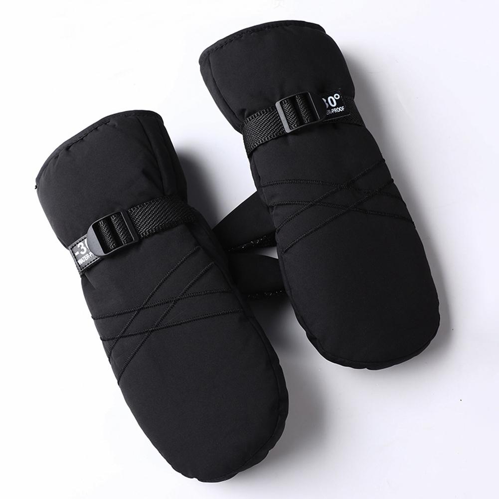 Wasserdichte Skihandschuhe Schneehandschuhe Winddichte Winterhandschuhe Thermische Radhandschuhe Kaltwetterhandschuhe für Damen und Herren