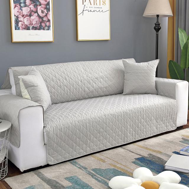 1 /2 /3 Seater Sofa Towel Sofa Cushion Covers For Dogs Pets Kids Anti -Slip Couch Recliner Slipcovers Armchair Furniture Protector