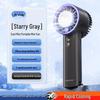 Handheld Mini Rechargeable Turbine Fan with Cooling Ice Pack for Desktop Use