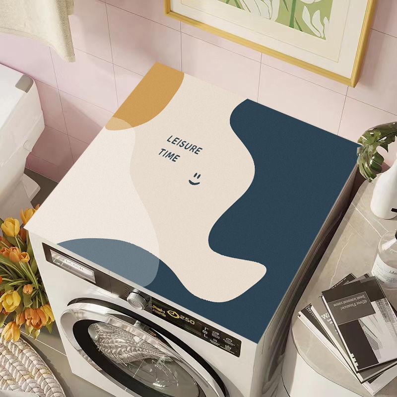 Washing Machine No Wash, Water Absorption, Dirt Resistant Soft Pad, Sun Protection, Scratch Resistant Table Mat