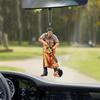 Creative Halloween Scary Car Hanging Decoration With Colorful Acrylic Design