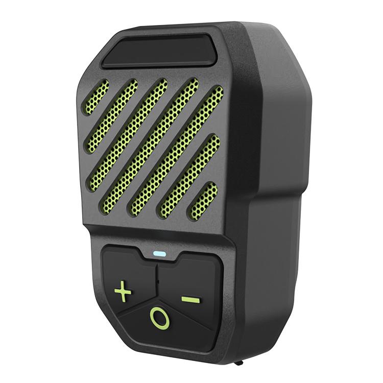 

Clip-On Portable Speaker IPX5 Waterproof Wireless BT Microphone Speaker USB-C Charging Sports Lavalier Speaker for Sports Work зелений