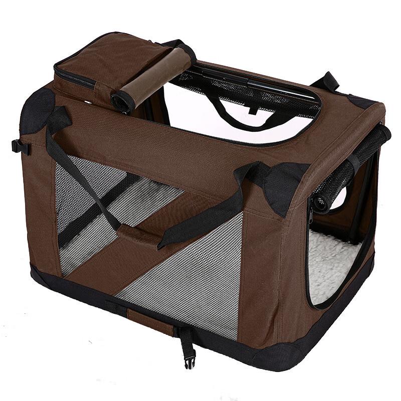 Portable Folding Pet Carrier & Bed: Outdoor Dog/Cat Cage & Car Nest for Golden Retrievers, Corgis, and Teddies
