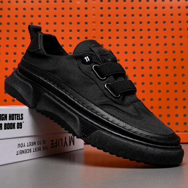 

Последняя мужская повседневная и удобная легкая парусиновая обувь для весны и осени, молодежная уличная обувь для бега, спортивная обувь, кроссовки 44