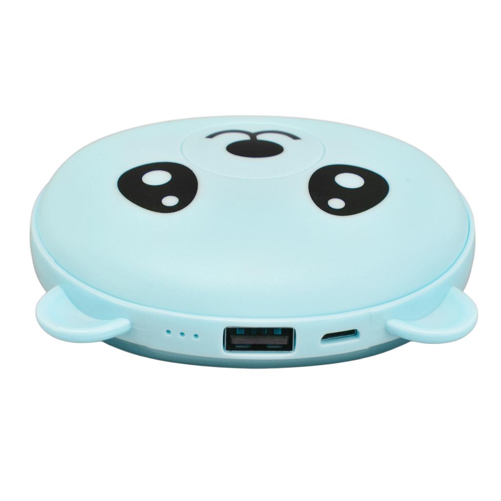 Hand Warmer   Portable Double Sides Heating USB Rechargeable Winter Heater with USB Cable for School   Home