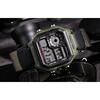 Casio Standard Series Small Square Sports Ten-Year Power Quartz Movement Canvas Strap Men Watches Black AE-1200WHB-3B