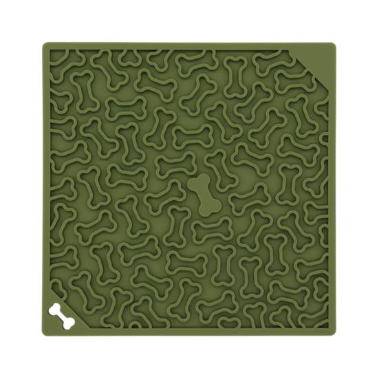 Mata dla psa spowalniająca jedzenie Silikonowa mata do lizania z przyssawką Karma dla zwierząt