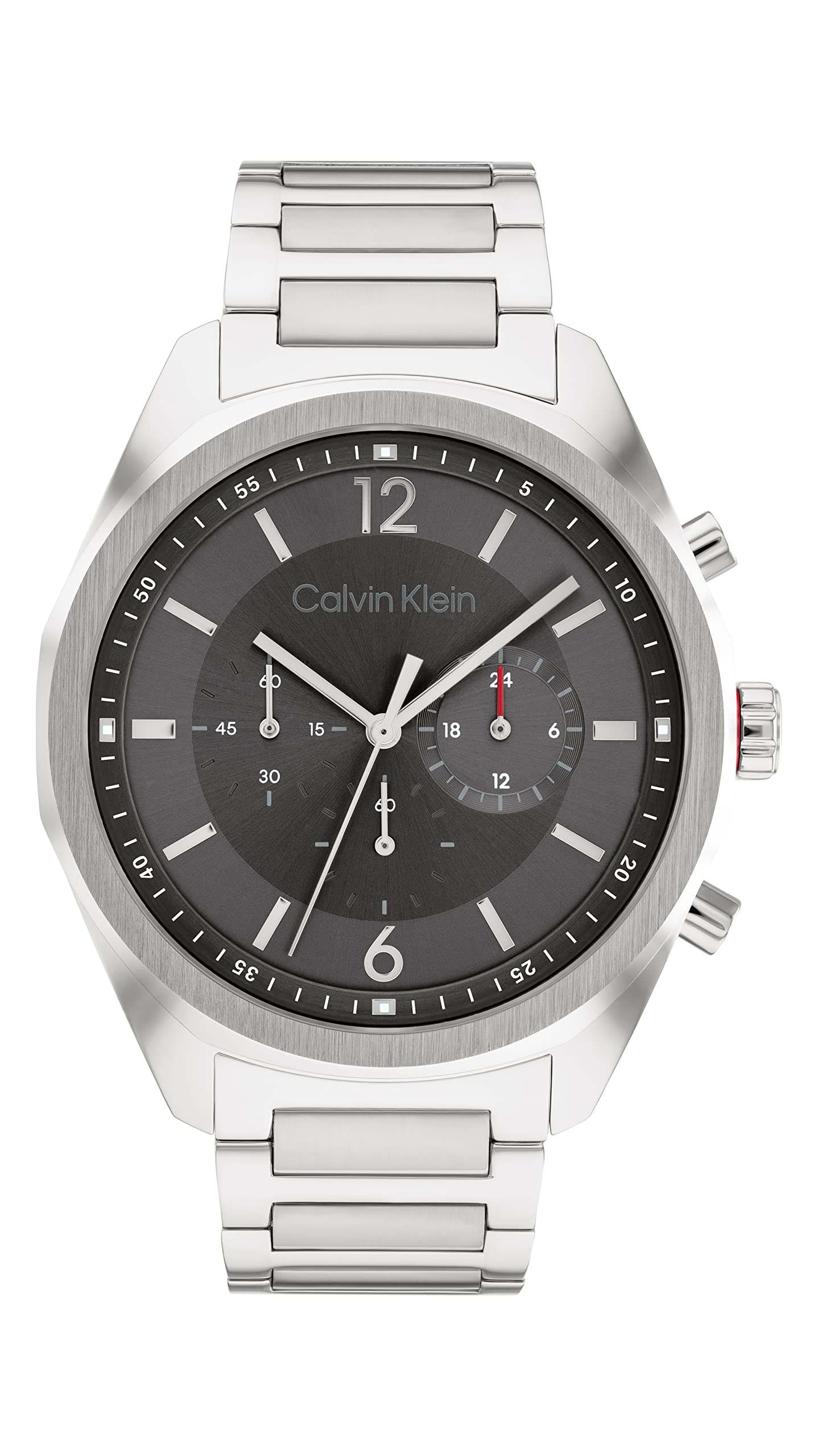

Часы 25200264 Серебряные [Calvin Klein] Мужские серебряный
