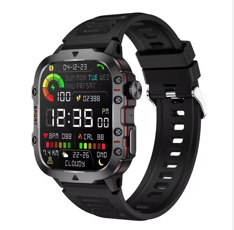 

Мужские умные часы с Bluetooth-звонком, фитнес-часы, 3ATM IP68 водонепроницаемые для плавания, спортивные смарт-часы для женщин Android 2025