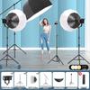 300W LED Studio Photography Light with Deep Parabolic Softbox