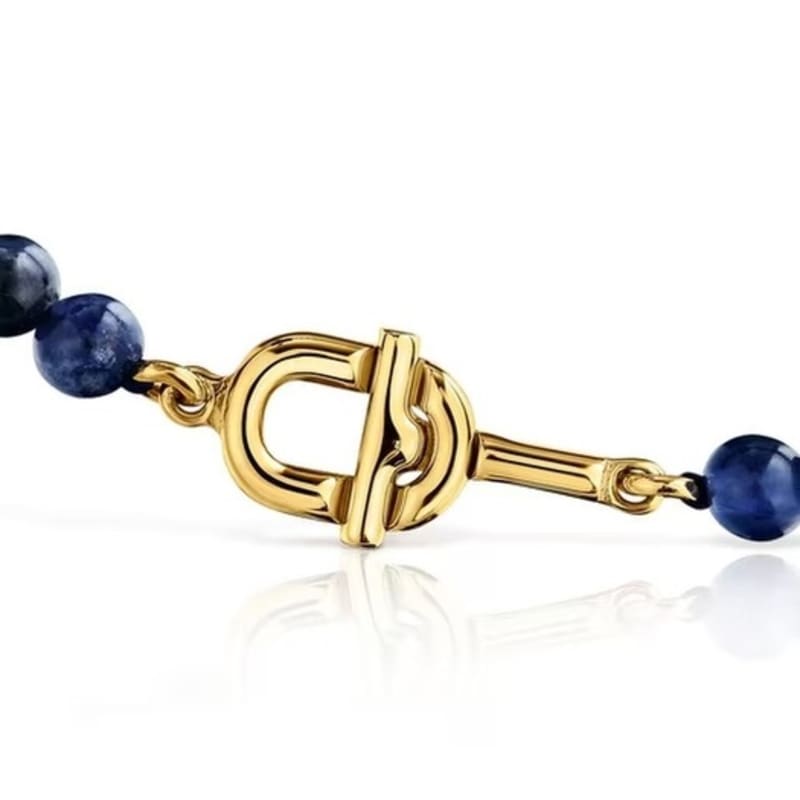 TOUS MANIFESTO Bracelet Silver Vermeil and Sodalite / 311691730