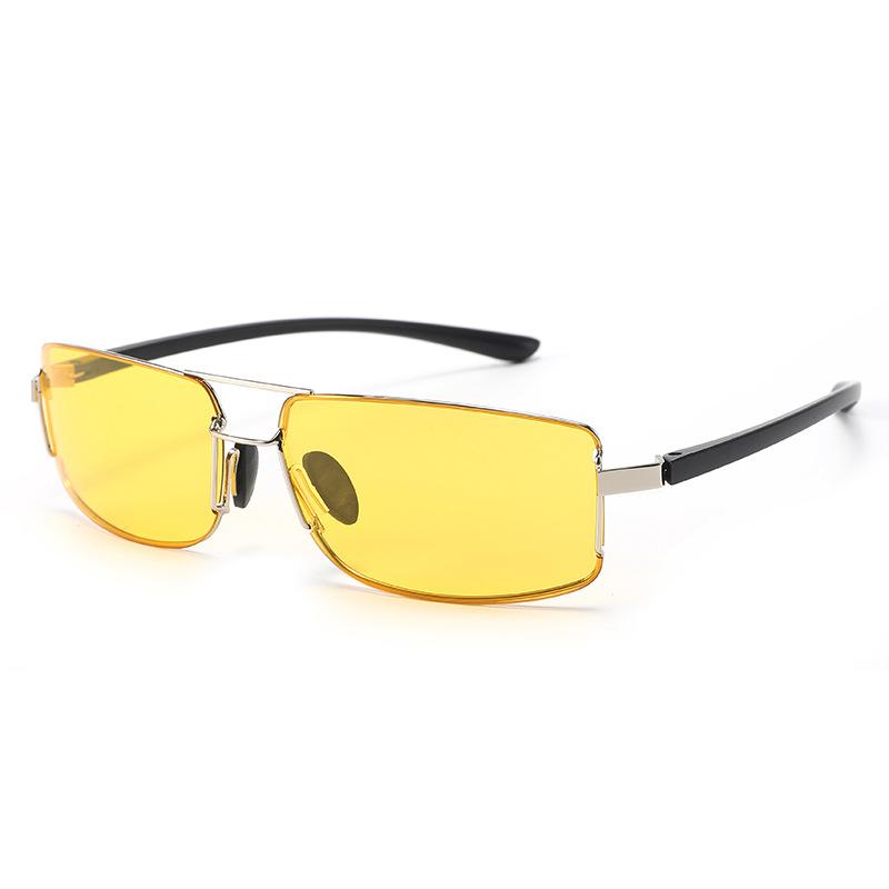 

2025 Classic Polarized Sunglasses Men Rectangle Wrap Unisex Fishing Driving TAC Sun Glasses Aluminum Mgnesium Night Vision