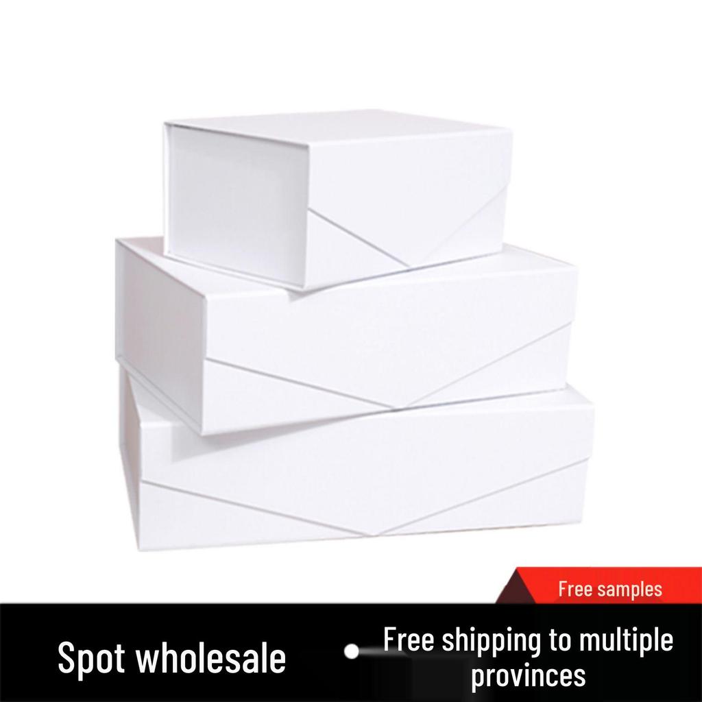 Barevná dárková krabička ve tvaru V, vícebarevná s odklápěcím víkem