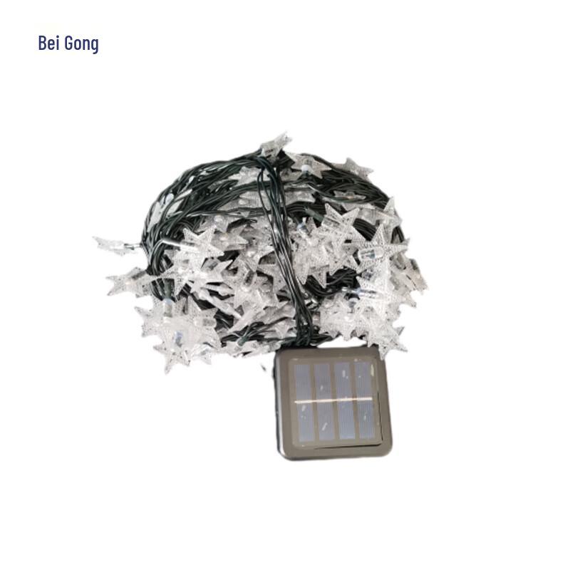 Beigong Solar LED Star String Lights