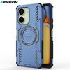KEYSION Hollow Heat Dissipation Case for Redmi 13C 4G 5G Silicone+PC Magnetic Cooling Shockproof Phone Cover for Xiaomi POCO C65
