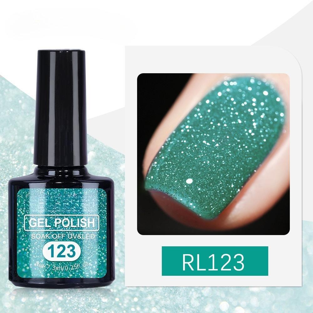 7.5Ml Glitter Gel Nail Polish Soak Off Uv Led Gel Varnish Nail Art Manicures