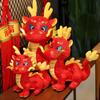 Soft Zodiac Dragon Doll Cartoon Dragon Plush Toys Cute Chinese Dragon Mascot  Years Gift