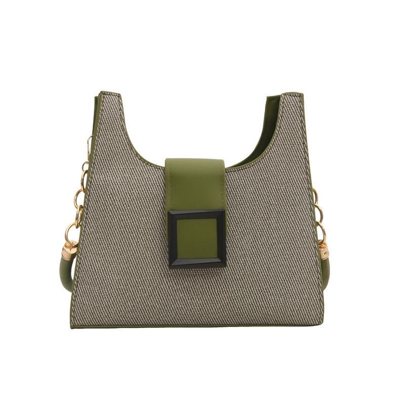 Elegant Urban Chic Small Pu Shoulder Bag For Women 2024 Summer Fashion