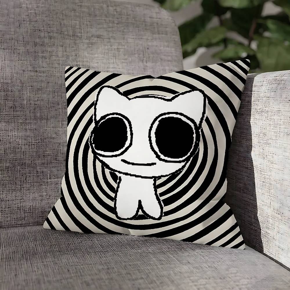 TBH Autism Creature Yippies Pillow Case For Sofa Decor Car Office Room Printing Cushion Cover Decorations and Protector