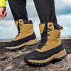 39-48 Winter Men's Large Size Winter Plus Velvet Thickening Warm Snow Cotton Shoes Snow Boots
