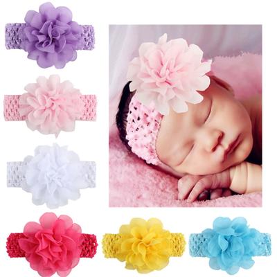 Baby Nylon Headbands Hairbands Hair Bow Elastics Hair Accessories For Baby Girls Newborn Infant Toddlers Kids