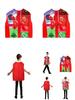 Christmas Gift Box Costume For Kids With Sponge Material For Holiday Stage Performances