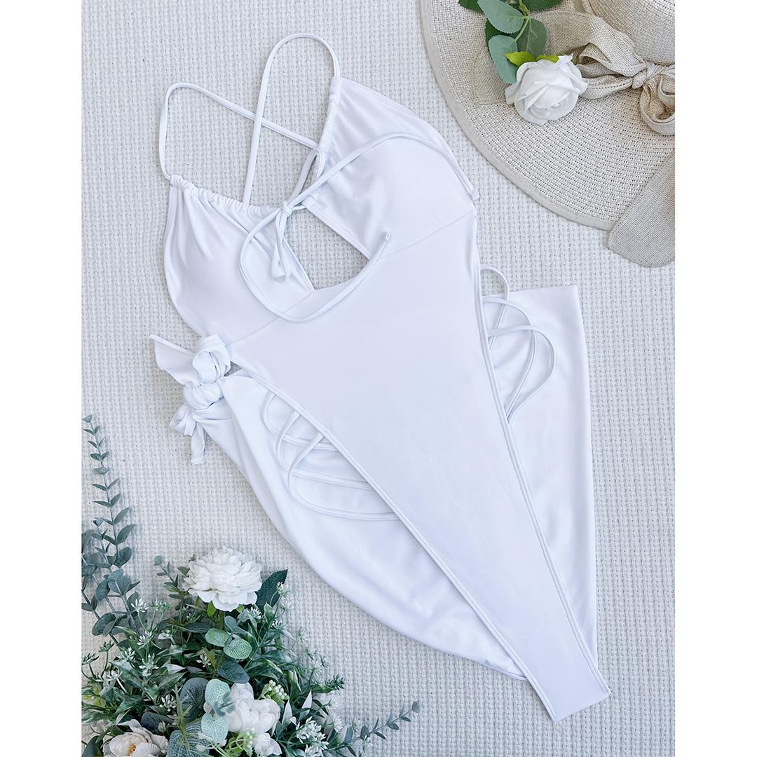 

С саронгом экстремальные мини-микро-стринги на бретелях женские купальники цельный купальник женский монокини купальный костюм для плавания L