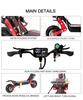 UE 2025 Nouveau RS7Hot Vente 3800W 52V 38AH Scooter Électrique Double Moteur Vitesse Maximale De 80KMH Plage Maximale De 60-70KM Pliable E Scooter