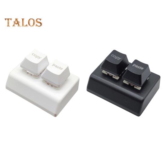 Mini Keypad Ergonomic Design Programmable Hot-Swappable Switches Keyboard USB Corded Color Mechanical 2 Key Keypad