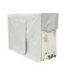 Funda para Unidad de Aire Acondicionado Exterior 78x55x28cm Gris Tela de Poliéster Impermeable Protección Fácil Limpieza Aire Acondicionado
