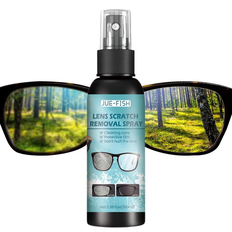Eyeglass Lens Scratch Removal Spray Anti Fog Eye Glasses Cleaning Tools Removal Dirt Oil Spray Cleaner Supplies