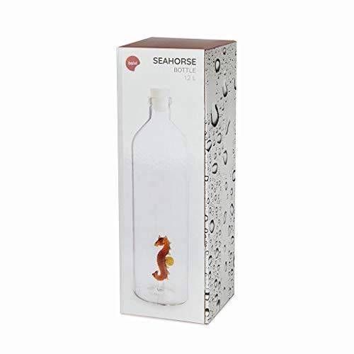 Bottiglia - BALVI - SEA HORSE - Verre Borosilicaté - 1,2 L - Design Contemporain