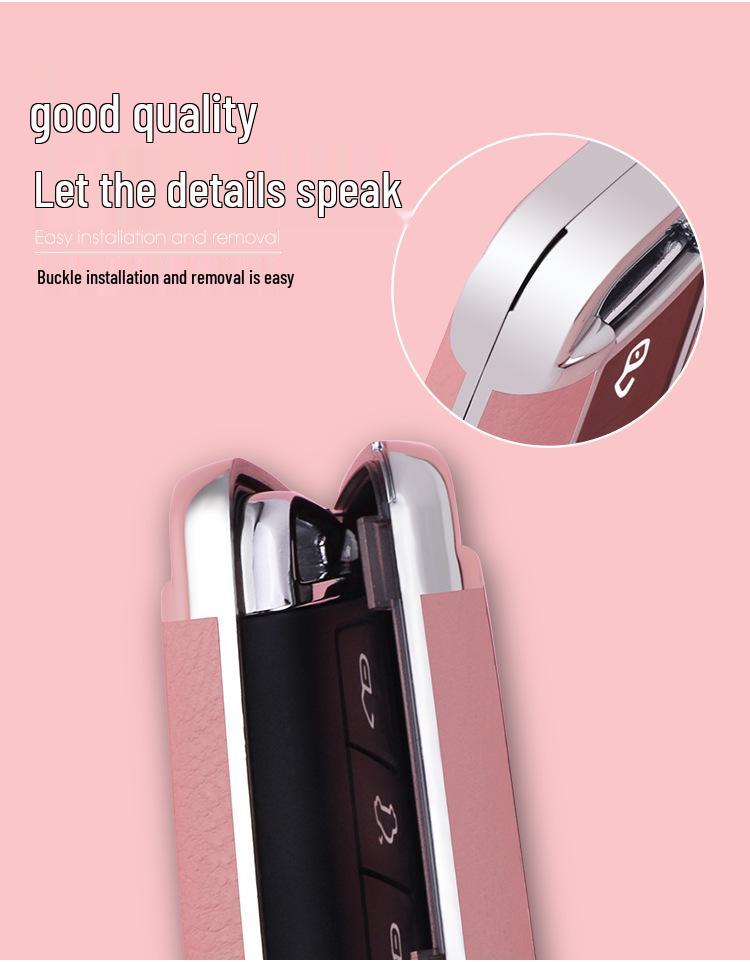 KAKTUS Car Key Case for Volkswagen Magotan, CC, Passat – Protective Cover