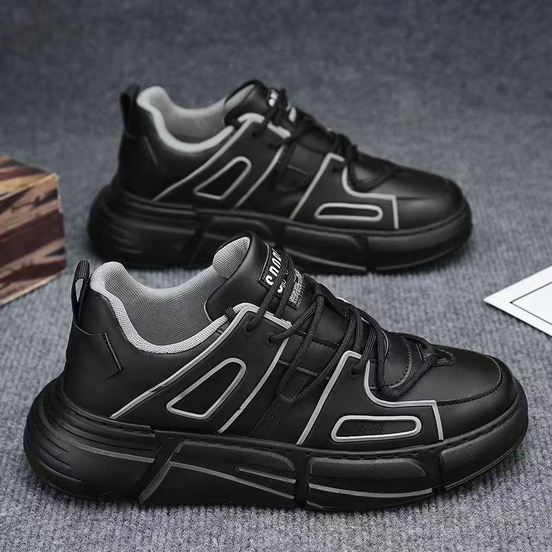 

Дизайнерские массивные кроссовки мужская обувь летние кроссовки кожаные уличные роскошные спортивные тренировочные кроссовки повседневные толстая платформа лоферы балетки 44