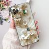 Per Xiaomi Black Shark 5 Pro Shark5 Custodia per Telefono Black Shark 5 5Pro Elegante Floreale Gatto Dipinto Morbido Silicone TPU Custodie
