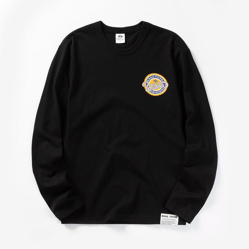 

Мужская однотонная футболка, многоцветная трикотажная футболка, мужская осенне-зимняя футболка, хлопковый топ с длинными рукавами MN33203