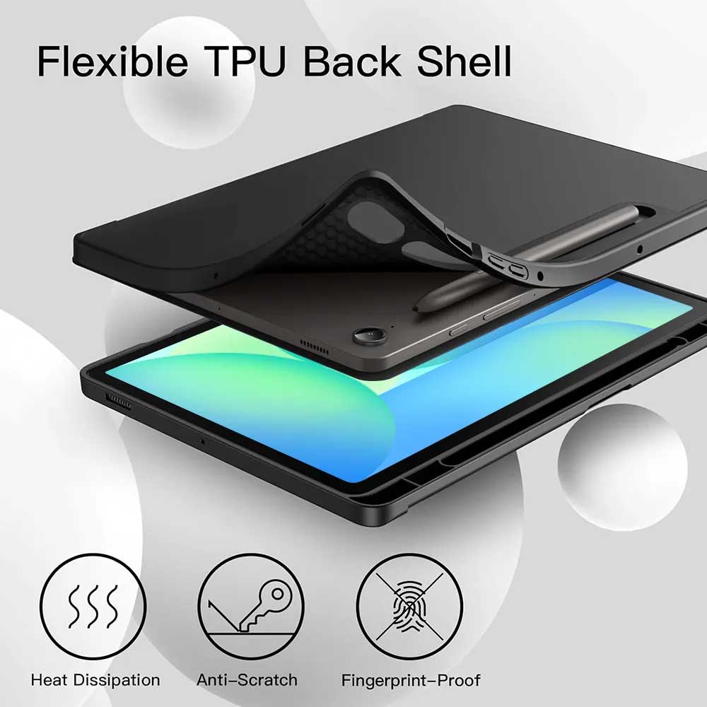 Tablet-Hülle für Samsung Galaxy Tab A9+/A11+ Hülle A11/A9 8,7 Zoll S9FE S10FE S8/S7 11 Zoll S7+/S8+/S9+/S10+ 12,4 Zoll S6 Lite 10,4 Zoll Abdeckung