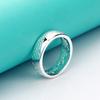 100% 925 Solid Silver Ring Women's Fashion Silver Bohemia Letter Design Charm Femal Body Jewelry Valentine's Day Gifts