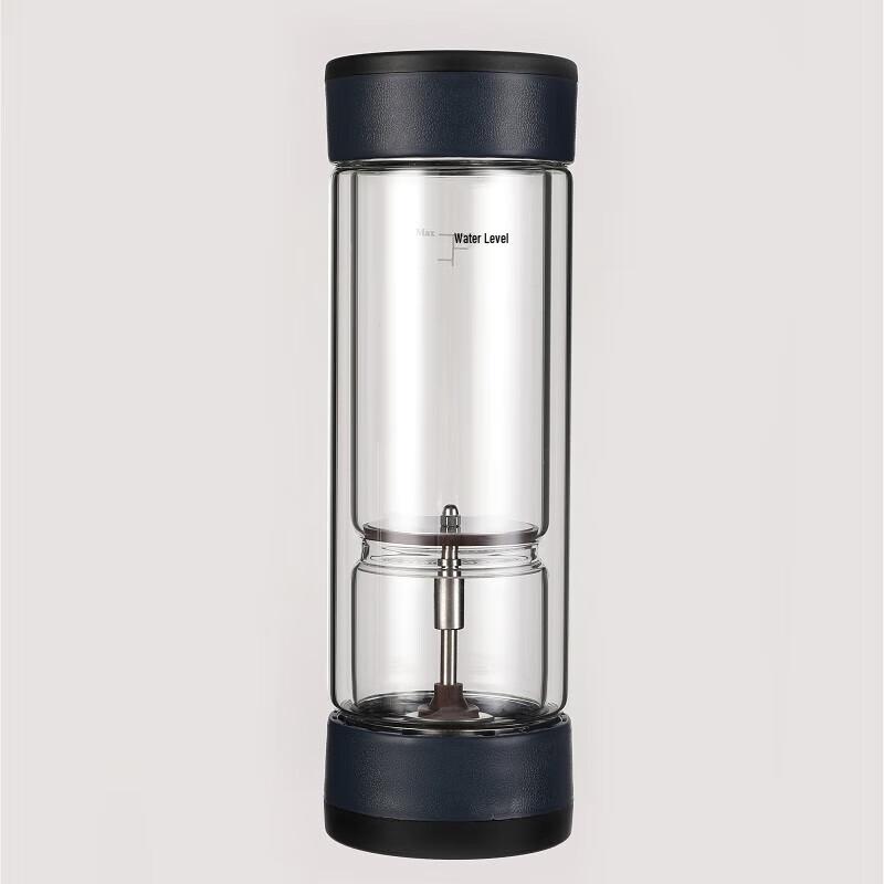 Smart High Borosilicate Double-Layer Tea Infuser Bottle with Temp Display