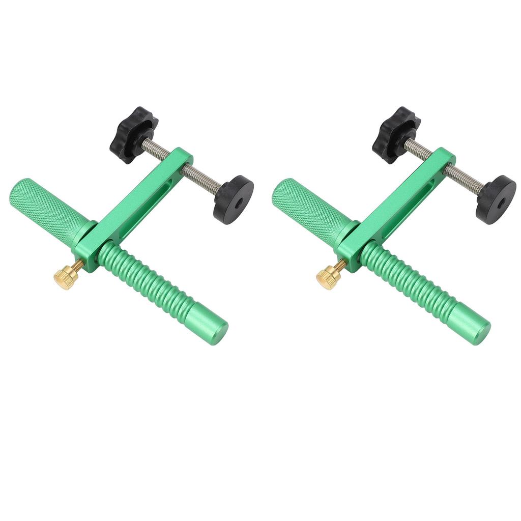 2PCS Bench Dog Woodworking Clamp 20mm Aluminium Alloy Bench Dog Hole Clamp for Handcraft