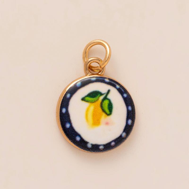 Colorful Dopamine Pendant With Oil Droplets Cute Strawberry Crab Heart Shell Pattern Diy Pendant Charms For Jewelry Making